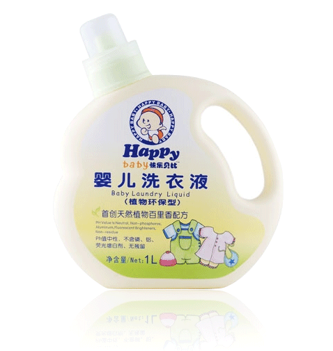 快樂貝比嬰兒洗衣液植物環保型