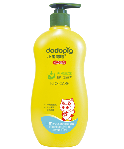小豬嚕嚕兒童滋潤(rùn)柔嫩舒眠香浴露500ml