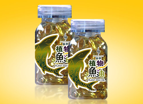 晶康植物魚油a-亞麻酸油軟膠囊