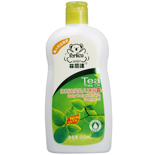 菲麗潔茶樹油嬰幼兒沐浴露200ml