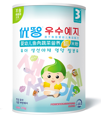 優智嬰幼兒魚肉蔬菜營養稻米粉