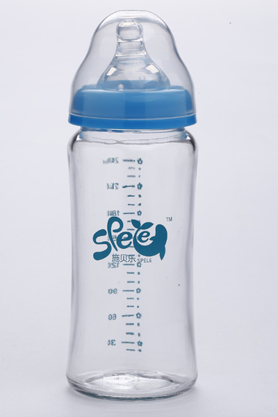 施貝樂弧形玻璃奶瓶240mlLKH08