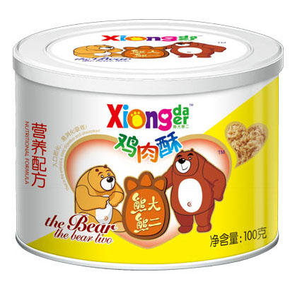 熊大熊二營養配方雞肉酥