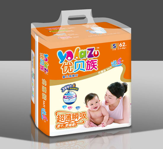 優貝族超薄紙尿片S碼