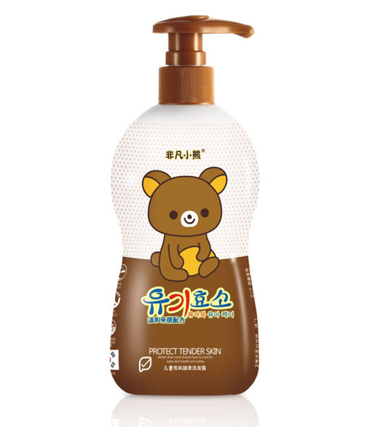 非凡小熊兒童有機健康洗發露