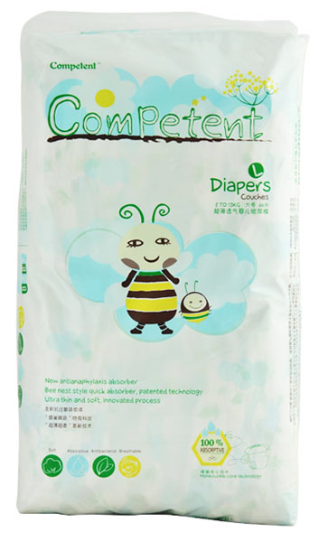 潘彼得超薄透氣系列紙尿褲大包裝L碼