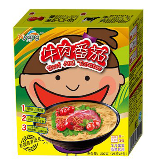 伊陽牛肉番茄營養面200g