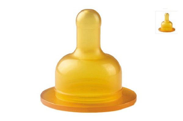 貝麗寬口天然乳膠奶嘴-階段2,3-6個月中速流量(雙個裝)