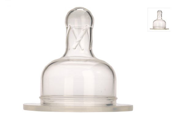 貝麗寬口硅膠奶嘴-階段1,0-3個月慢速流量(雙個裝)