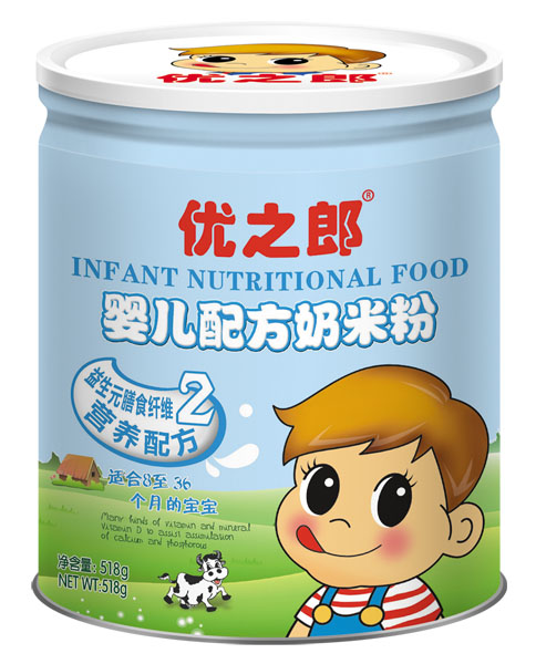 優之郎益生元膳食纖維營養配方奶米粉