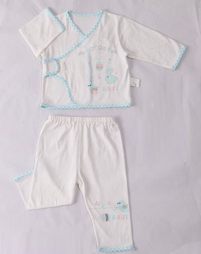 摩可拿新款寶寶純棉內衣套裝