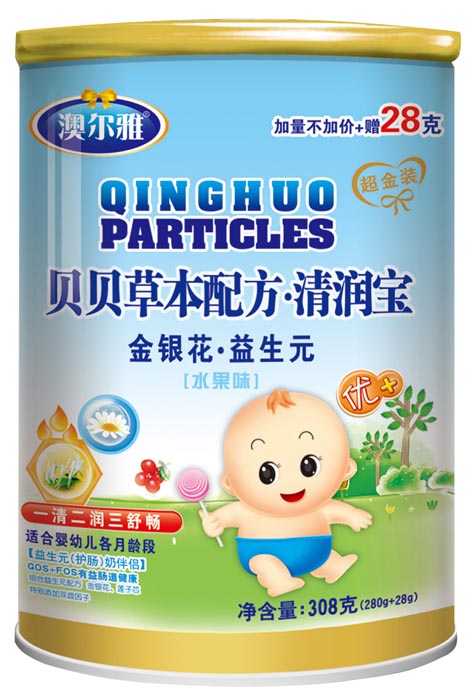 澳爾雅超金裝金銀花益生元清潤(rùn)寶