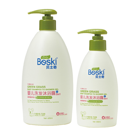 貝士奇嬰兒洗發沐浴二合一
