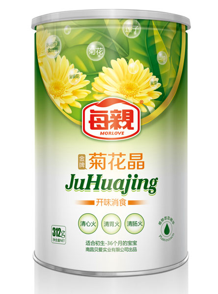 每親嬰幼兒奶伴菊花晶