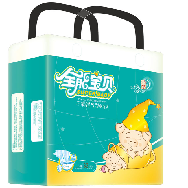 全能寶貝大包干爽透氣紙尿褲L碼32片