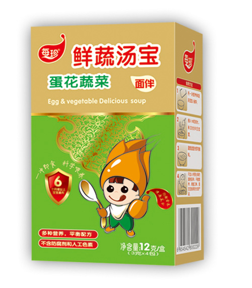 每珍蛋花蔬菜湯寶