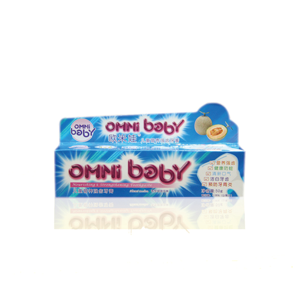 歐米娃兒童營養強齒牙膏(哈密瓜)