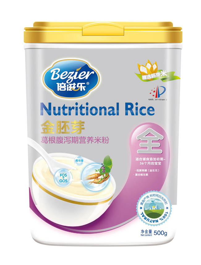 倍滋樂金胚芽聽裝葛根腹瀉期營養米粉