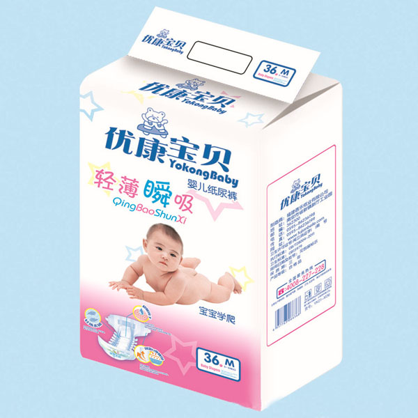 優康寶貝輕薄瞬吸紙尿褲M36片