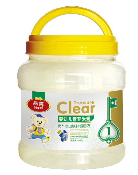 品美嬰幼兒優+淮山鋅鐵鈣配方米粉1段