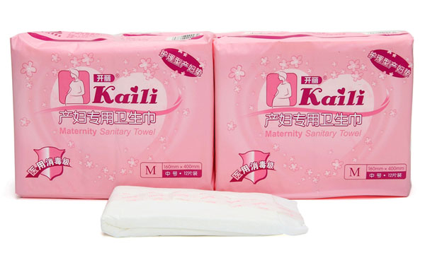 開麗產婦專用衛生巾M12片裝