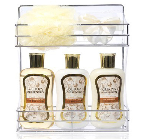 雅孕洗浴鐵絲掛架籃套裝