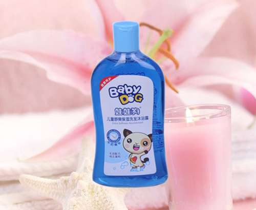 娃娃狗兒童舒爽保濕洗發沐浴露