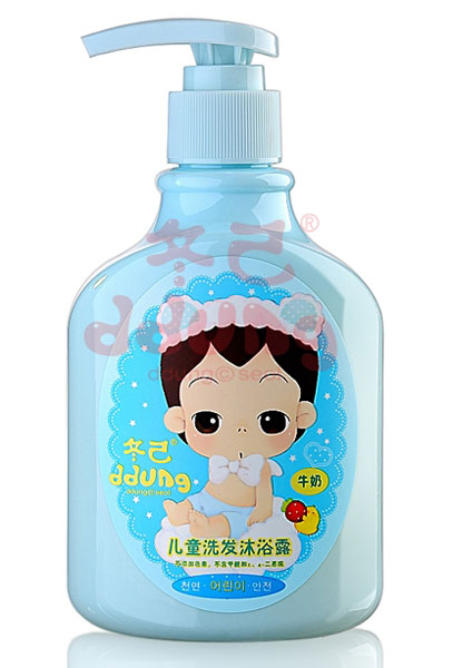 冬己兒童洗發沐浴露(牛奶)