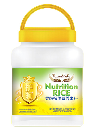金諾貝嬰護暢果蔬多維營養米粉