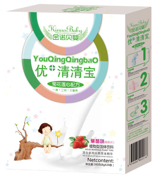 金諾貝嬰菊花蓮心優+清清寶盒裝