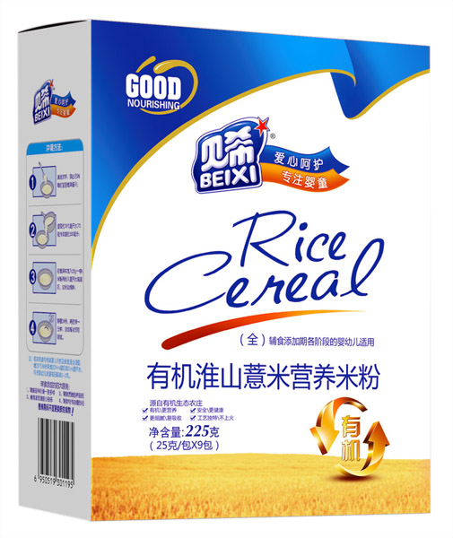 貝希有機淮山薏米營養米粉