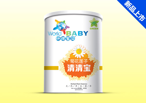 環球寶貝菊花蓮子清清寶紙聽