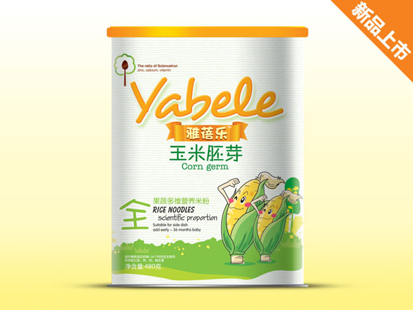 雅蓓樂玉米胚芽果蔬多維營養米粉