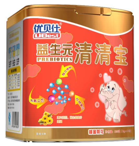 優貝仕蜂蜜菊花益生元清清寶