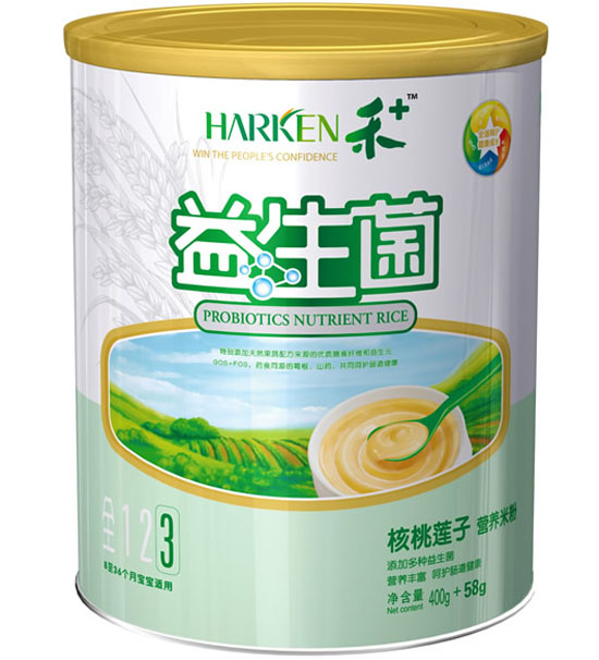 禾+益生菌核桃蓮子營養米粉