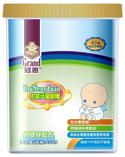 冠恩鈣鐵鋅優能元葡萄糖
