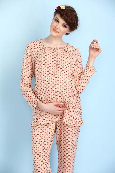 媽媽和我復古孕婦裝