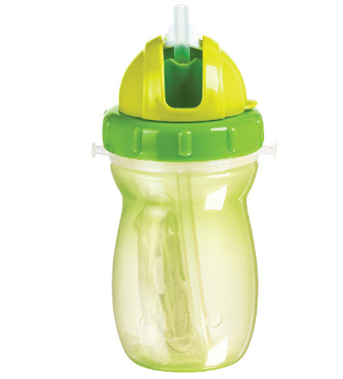 愛樂寶背帶水壺250ml綠色