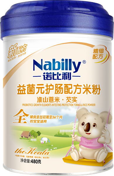 諾比利淮山薏米芡實益菌元護腸配方米粉