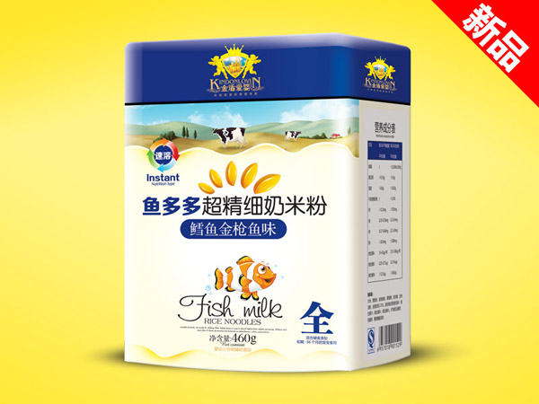 金盾愛嬰鱈魚金槍魚超精細(xì)奶米粉聽裝