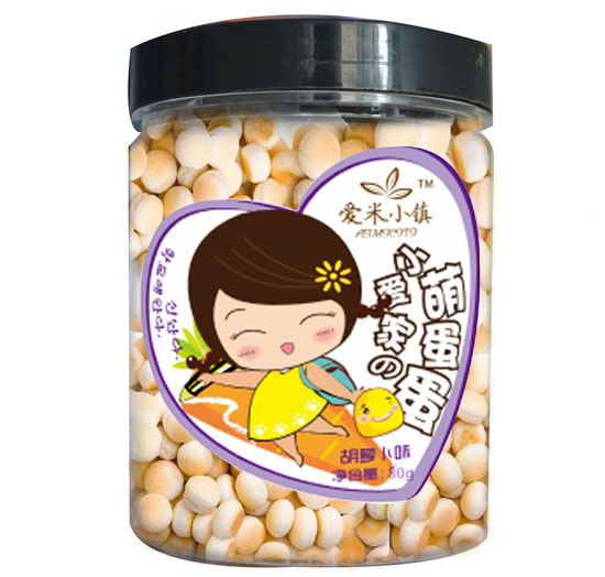 愛米小鎮嬰兒萌蛋蛋胡蘿卜味
