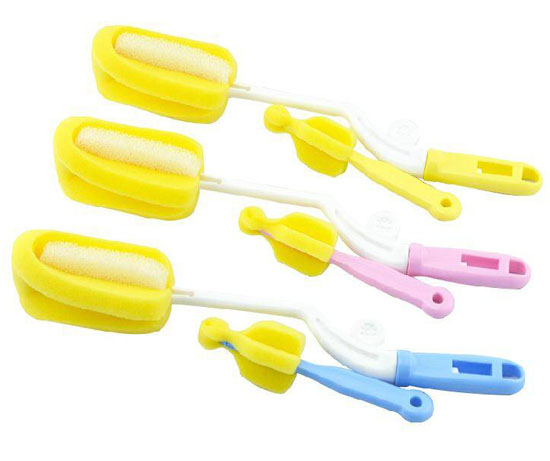 優冠寶貝360°海綿奶瓶刷