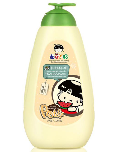 西瓜太郎嬰兒洗發沐浴露二合一200g
