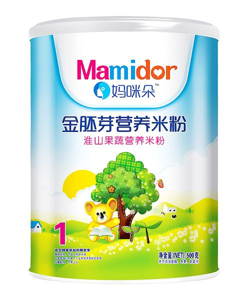 媽咪朵金胚芽淮山果蔬營養米粉(聽裝)