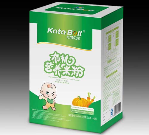 卡塔貝爾有機營養米粉(胡蘿卜+南瓜)