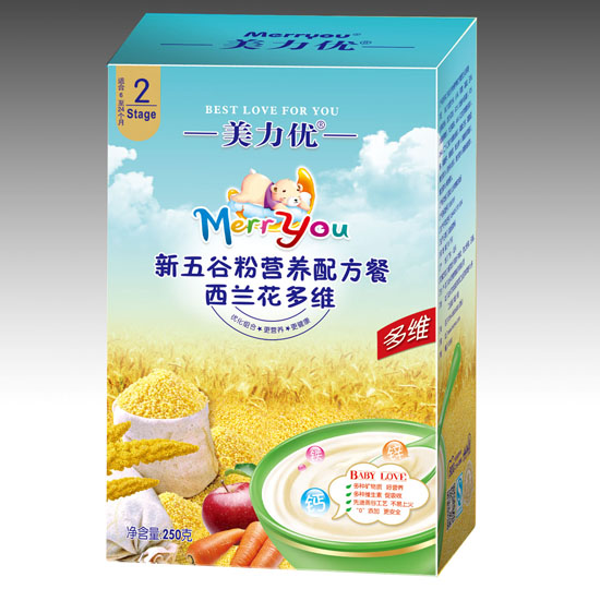 美力優西蘭花多維新五谷營養配方餐