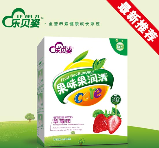 樂貝姿果味果潤清草莓味