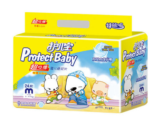 護(hù)兒寶超級(jí)薄嬰兒紙尿片M碼24片