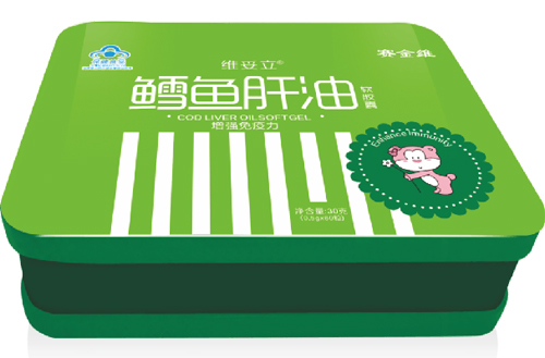 賽金維鱈魚肝油軟膠囊