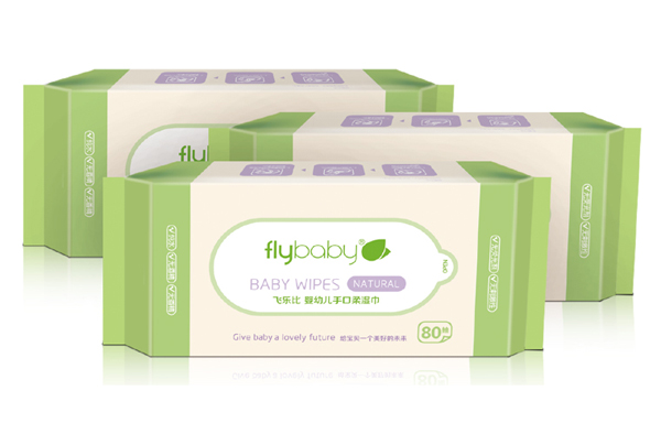 飛樂比嬰幼兒手口柔濕巾(80抽×3包)